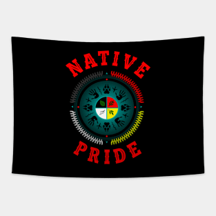 NATIVE PRIDE 35 (SAND) Tapestry