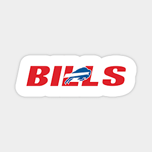 Buffalo Bills Text Style Magnet