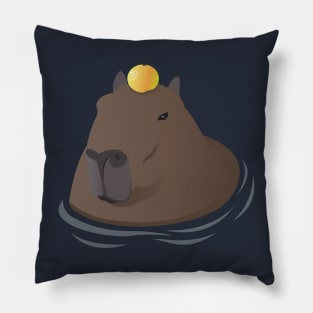 Chill Cool Capybara Pillow