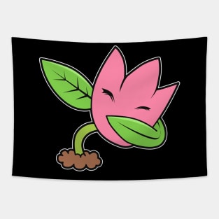 Tulip Dabbing Dance Flower Tapestry