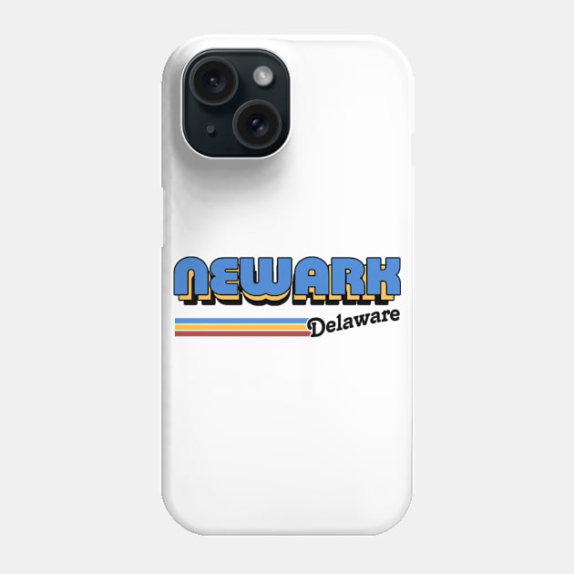 Newark, Delaware / / Retro Style Design Phone Case by DankFutura