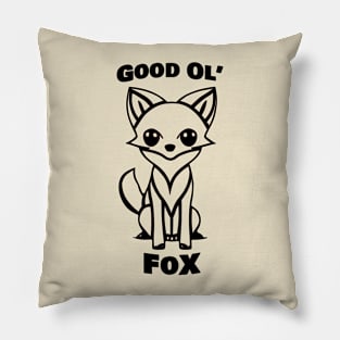 Good Ol' Fox - If you used to be a Fox, a Good Old Fox too, you'll find this bestseller critter design perfect. Show the other critters when you get back to Gilwell! Pillow