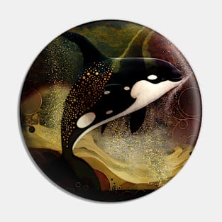 Orca Whale Spirit, Beautiful Sea Life Pin