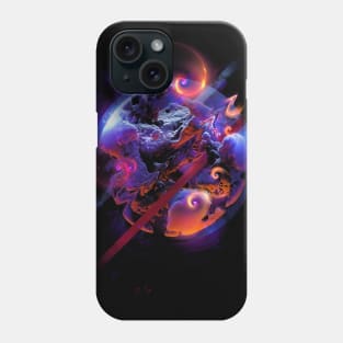 Color Smoke Planet Phone Case