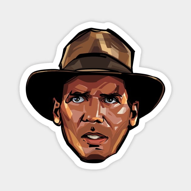 Indiana Jones Magnet by nabakumov