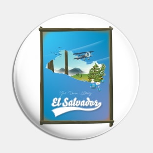 El Salvador travel map Pin