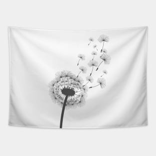 Dandelion (light background) Tapestry