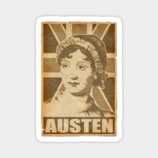 Jane Austen Brittain Magnet