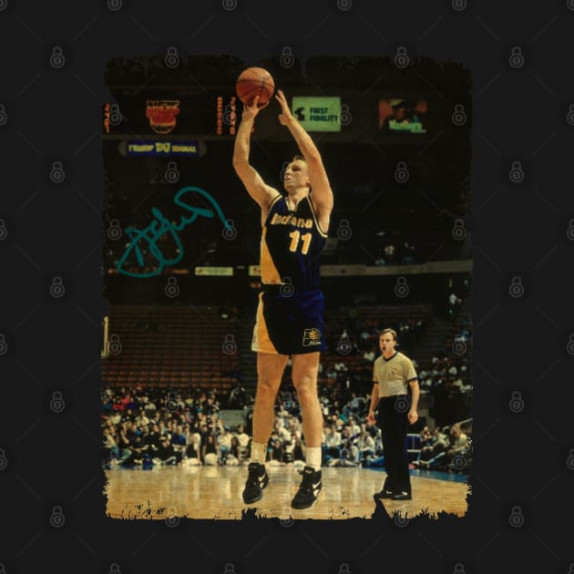 Detlef Schrempf /// Detlef Schrempf Vintage Design Of Basketball /// 70s by Statman Sports