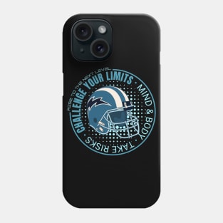 Challenge Your Limits Next Level Inspirational Quote Phrase Text Phone Case