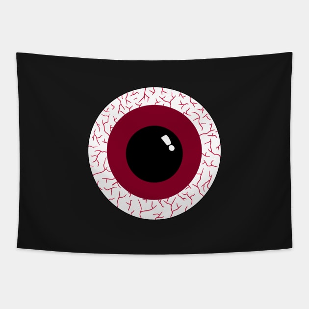 Red eye balls Tapestry by MickeyEdwards