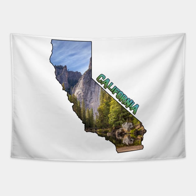 California (Yosemite National Park) Tapestry by gorff