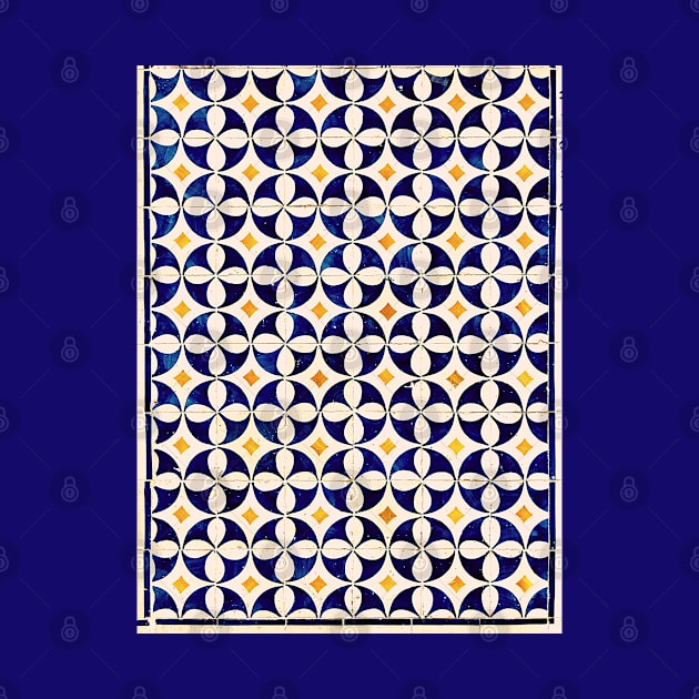 Blue pattern design that looks really cool by Artefy