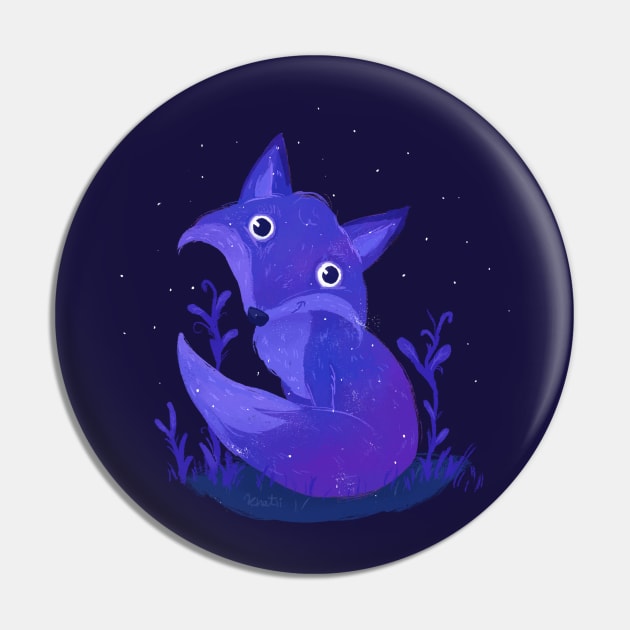 Space Fox Pin by Khatii