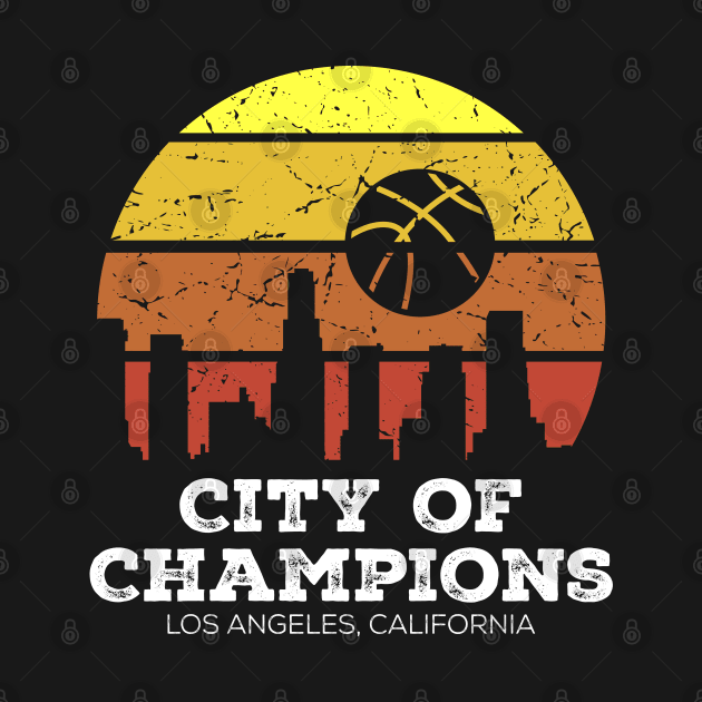 Los Angeles California City of Champions - Basketball by Design_Lawrence