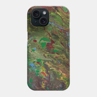 Green Ghost Nebula Phone Case