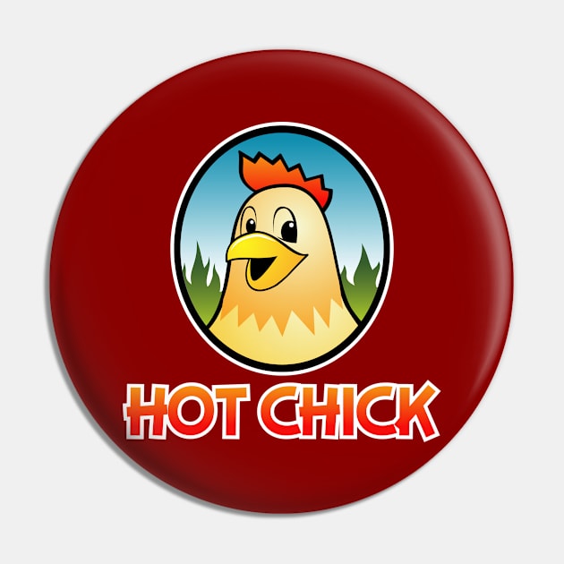 Funny Cartoon Hot Chick Pin by Toogoo