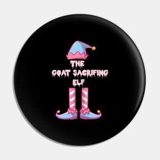 Pastel Goth Christmas Elf Kawaii Gothic Sarcastic Eboy Egirl Pin