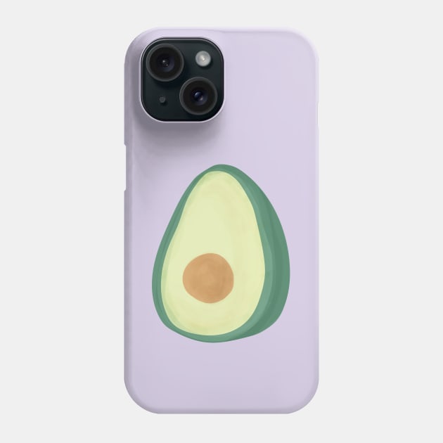 Avocado as it is Phone Case by awesomesaucebysandy