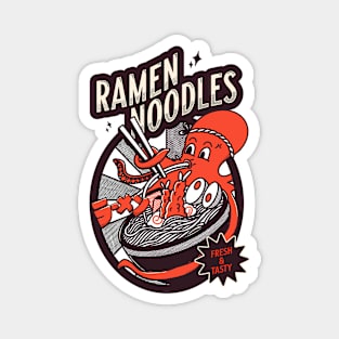 Ramen Squid Magnet