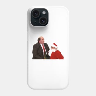 Kevin og Santa's lap Phone Case