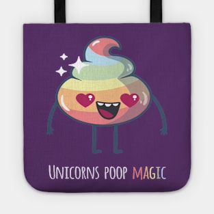 Unicorns Poop Magic (Light) Tote