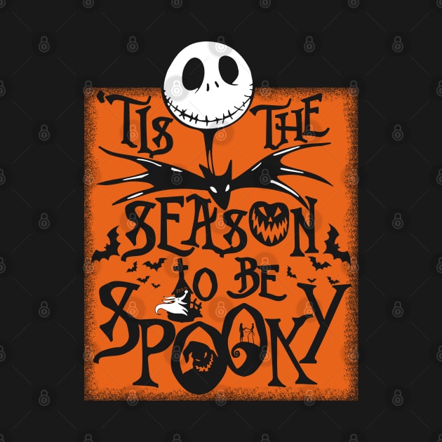 Spooky Halloween Horror Ghost Christmas Slogan by BoggsNicolas