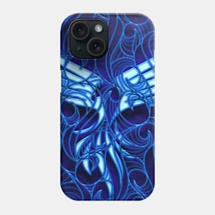 Freedom eagle - 3d design on black Wall Phone Case