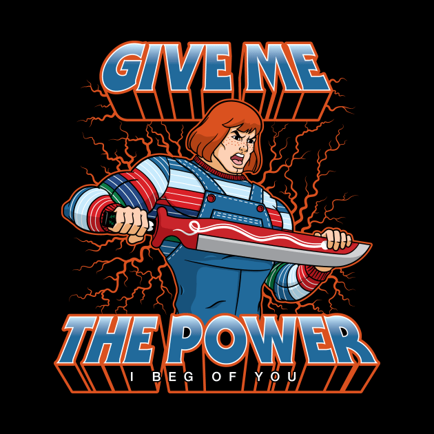 ChuckHe-Man by mikehandyart