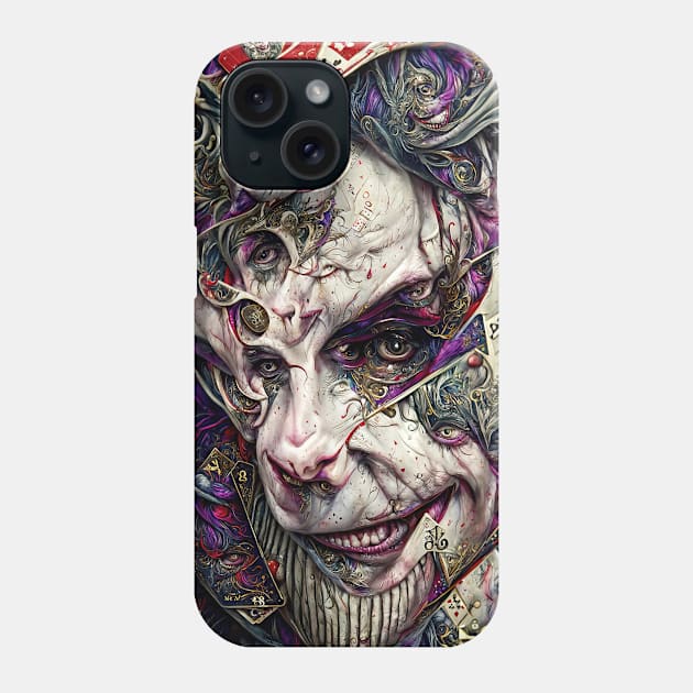 Clown 6 Phone Case by aetherialdnb