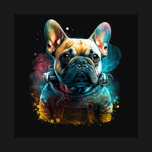 French Bulldog Puppy Frenchy doggy dog Sci-fi T-Shirt