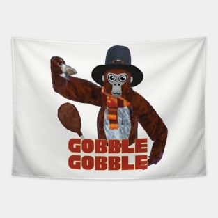 Gorilla Tag Thanksgiving Monke VR Gamer Tapestry