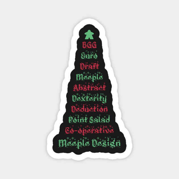 Mupple Meeple Indeed Wooden Ornament Magnet