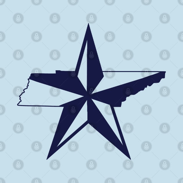 Tennessee Star - Navy by AR100AR