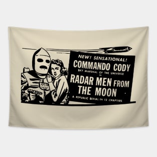 Radar Men From the Moon Tapestry