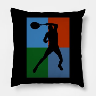 Tennis Grand Slam Courts Forehand Pillow