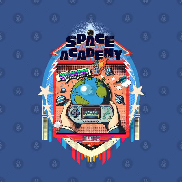 Space Academy - Invade badge by Invad3rDiz