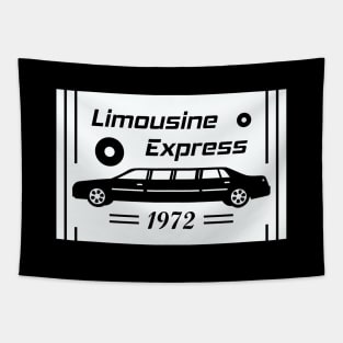 Limousine Express (white) Tapestry