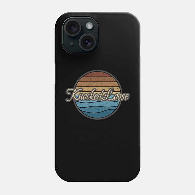 Knocked Loose Retro Waves Phone Case by North Tight Rope