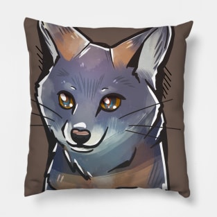 Pocket Cute Channel Island Fox Pillow