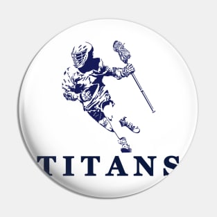 Titans lax Pin