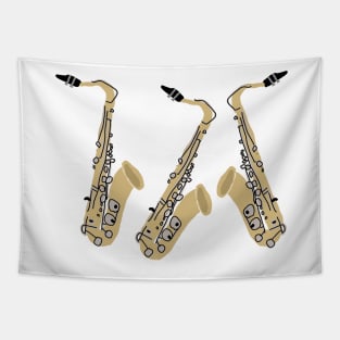 The Three Tenors Sax Tapestry