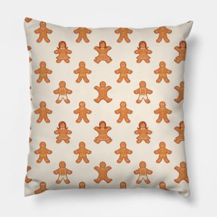 christmas patterns | lovely gingerbread cookies patterns Pillow