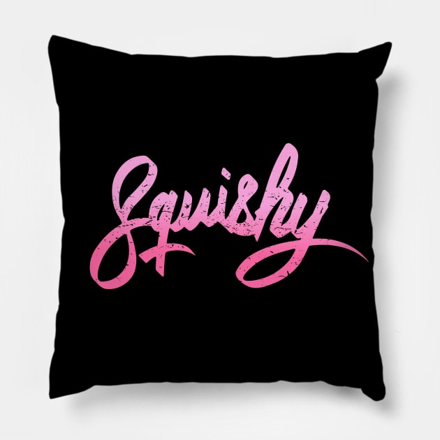 Squishy Lettering Pillow by ArtMoore98