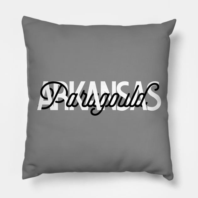 Paragould Arkansas Intertwined Pillow by rt-shirts