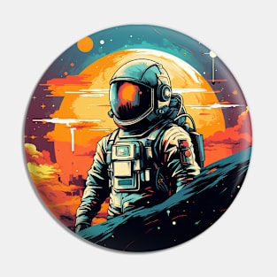 astronaut Pin