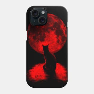 Staring at the Moon Phone Case