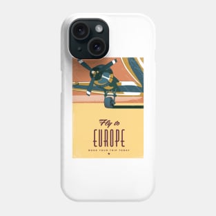 Fly to Europe Phone Case