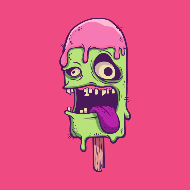 Monster Ice Cream by mertkaratay