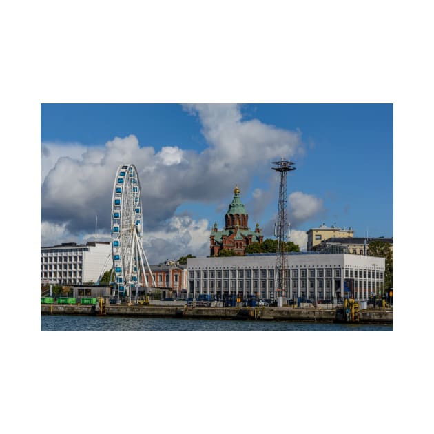 Helsinki city center shot from the sea by lena-maximova